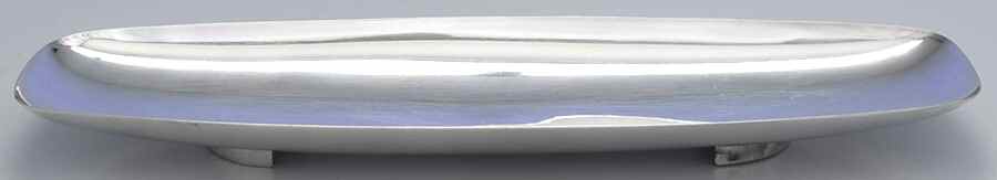 529 (Silverplate, Hollowware) 13" Bread Tray by F B Rogers-1