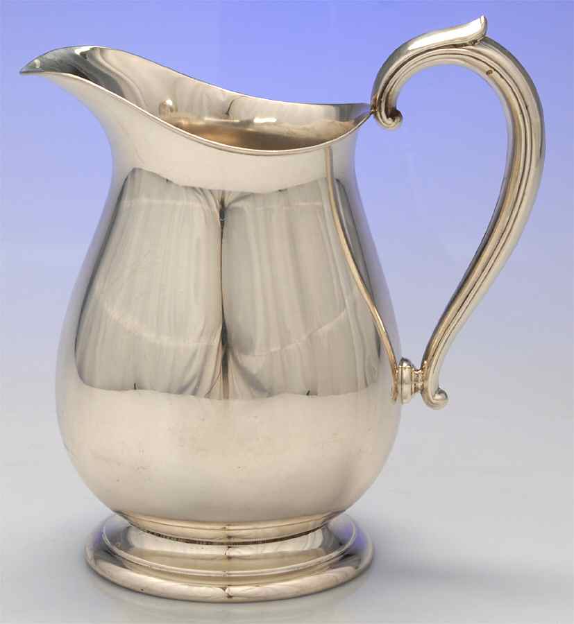 2026 (Sterling, Hollowware) 72 Oz Pitcher by Fisher Silversmiths-1