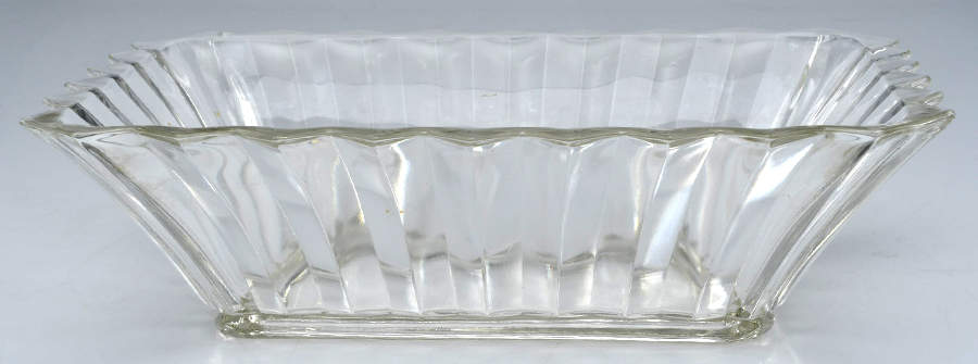 1152 (Silverplate, Hollowware) Small Crystal Dish by F B Rogers-1