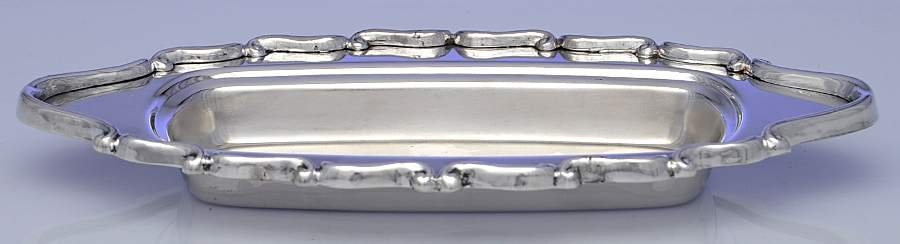 9058 (Silverplate, Hollowware) 1/4 Lb Butter W/No Lid by F B Rogers-1