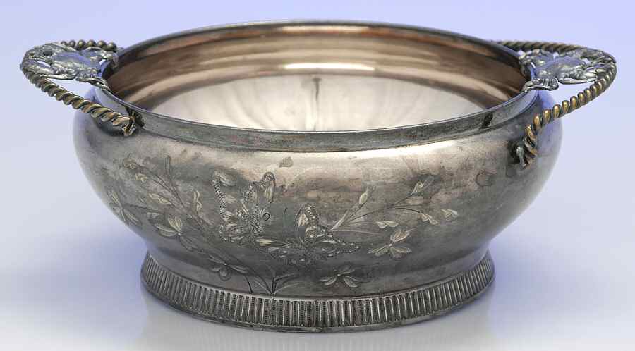 1583 (Silverplate, Hollowware) 6" Round All Purpose Dish by F B Rogers-1