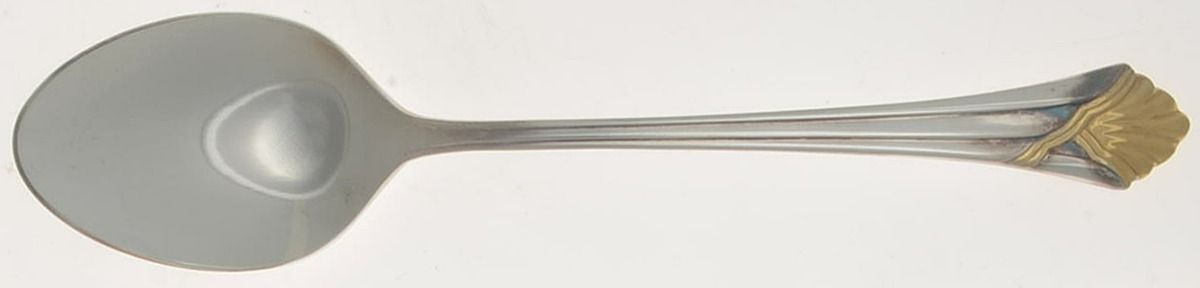 FTU16GA (Silverplate, Gold Accent) Teaspoon by Fortunoff-1