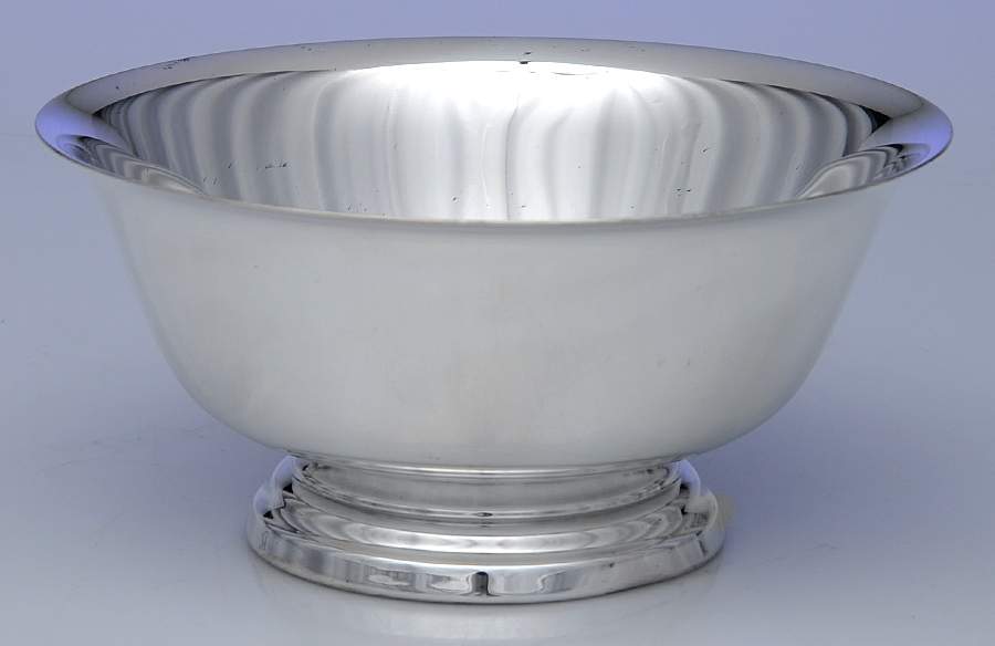 Paul Revere Bowls (Silverplate, Hollowware) 6" Paul Revere Bowl by F B Rogers-1