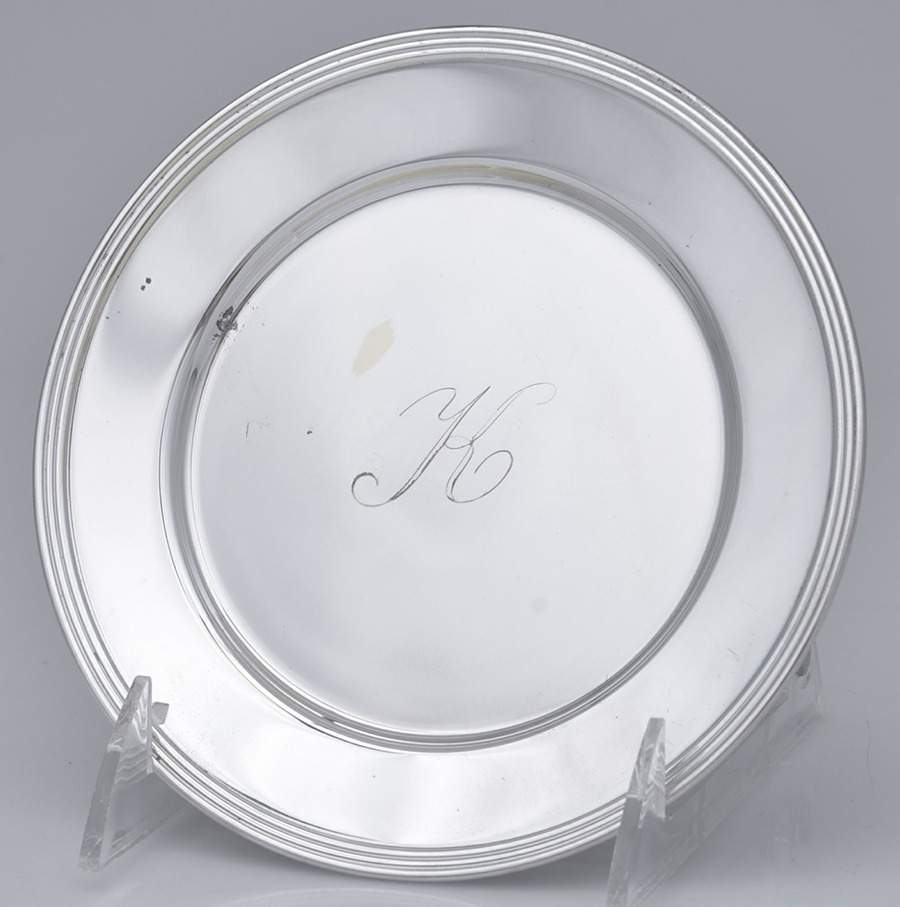 1025 (Silverplate, Hollowware) Bread Plate by F B Rogers-1