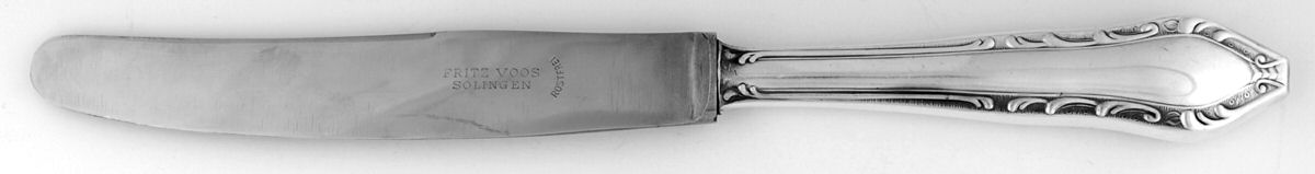 FRV5 (Silverplate) Modern Hollow Knife by Fritz Voos-1