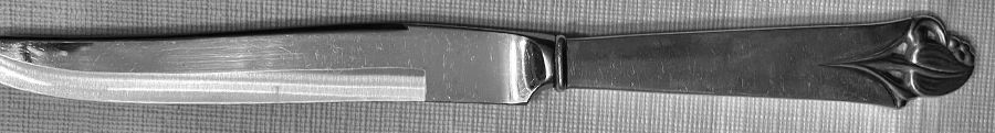 Woodlily (Sterling, 1945, Glossy) New French Hollow Knife by Frank Smith-1