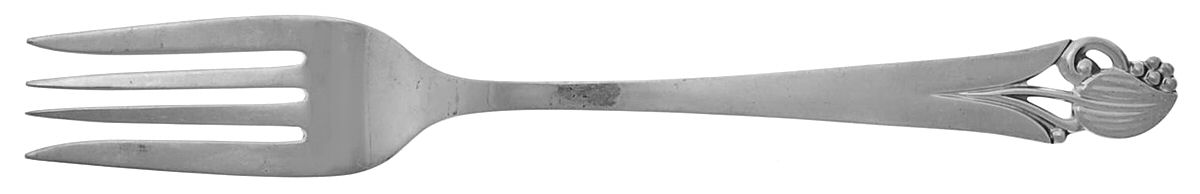 Woodlily (Sterling, 1945, Glossy) Fork by Frank Smith-1