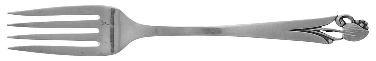 Woodlily (Sterling, 1945, Glossy) Fork by Frank Smith-1