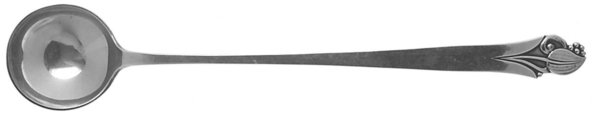 Woodlily (Sterling, 1945, Glossy) Small Solid Pitcher Spoon by Frank Smith-1