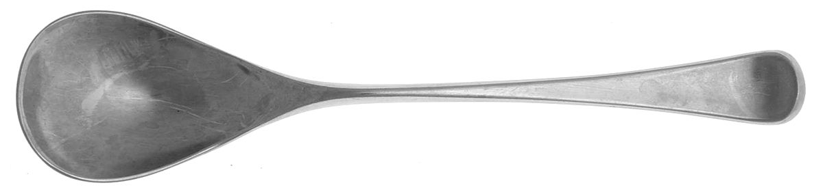 Cobra (Stainless, Satin, Japan) Place/Oval Soup Spoon by F B Rogers-1