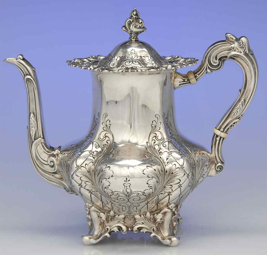 2830 (Sterling, Hollowware) Coffee Pot by Frank Smith-1