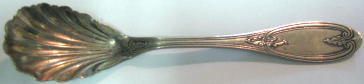FBR42 (Stainless) Sugar Shell Spoon by F B Rogers-1