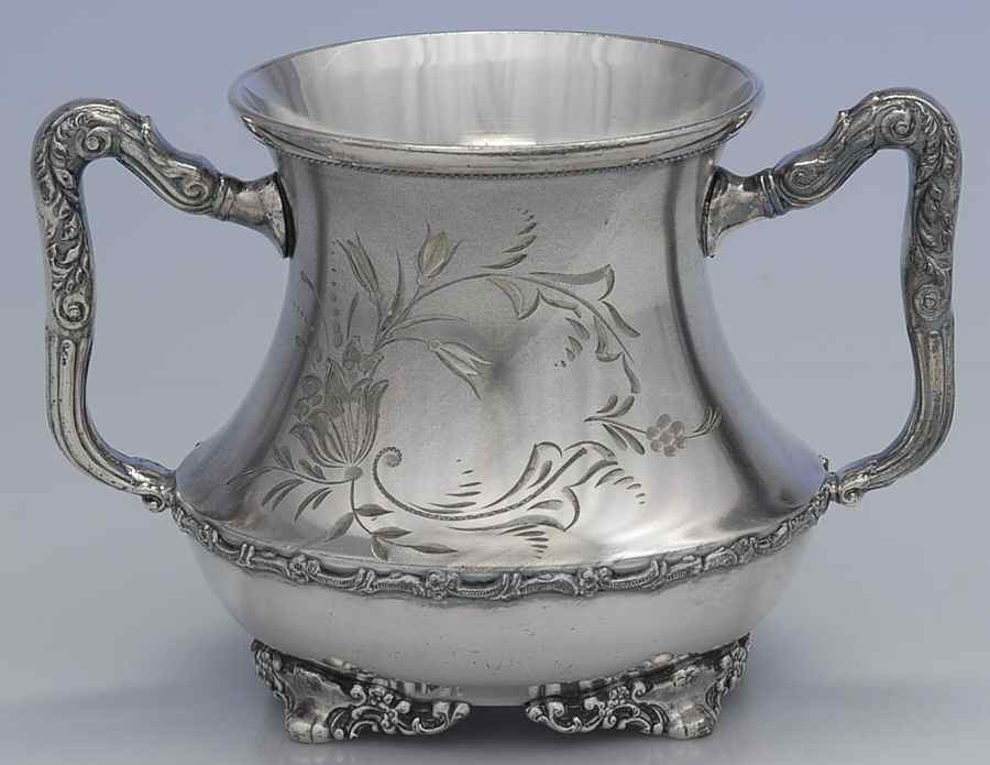 1205 (Silverplate, Hollowware) Waste Bowl by F B Rogers-1