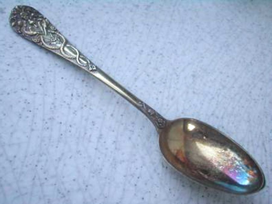 FGN4 (Sterling) Teaspoon by Francis Higgins III (England)-1