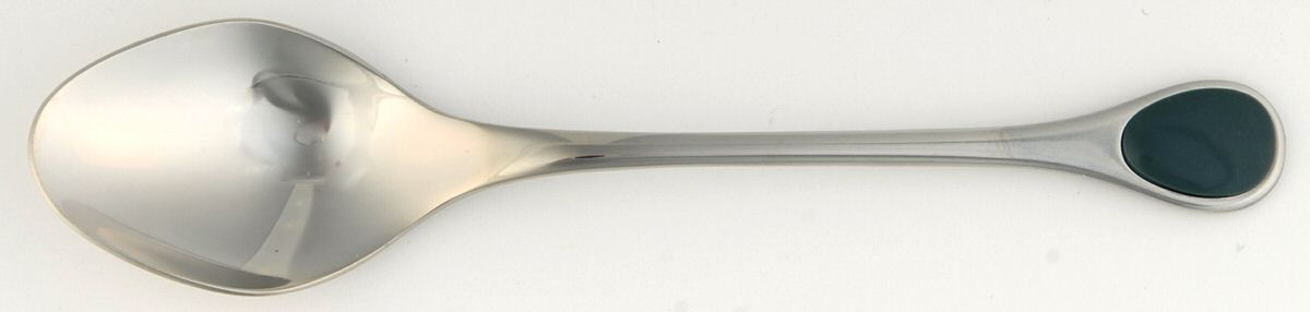 Happy Day-Dark Green (Stainless) Teaspoon by Furst Furosil-1
