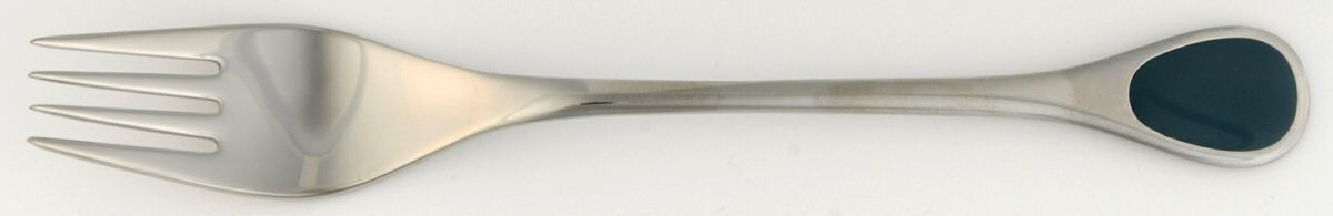Happy Day-Dark Green (Stainless) Fork by Furst Furosil-1