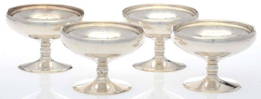 3513 (Sterling, Hollowware) Oyster Cocktail No Liner - Set of 4 by Frank Smith-1