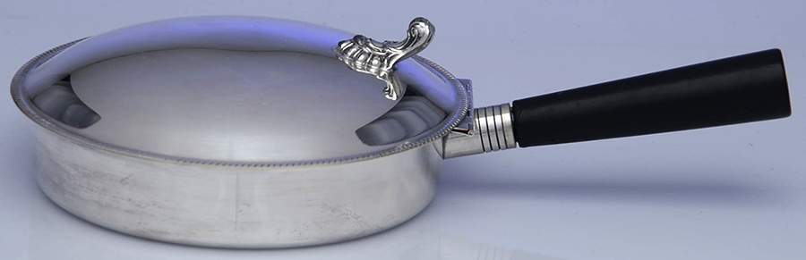 85 (Silverplate, Hollowware) Silverplate Silent Butler by F B Rogers-1