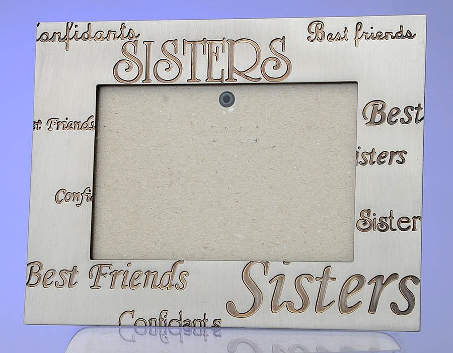 Pewter Hollowware Frame Holds 3 1/2" X 5" by Fetco Home Decor-1