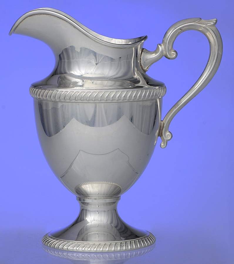 9439 (Sterling, Hollowware) Creamer by Fisher Silversmiths-1