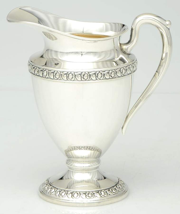 402 (Sterling, Hollowware) Creamer by F B Rogers-1