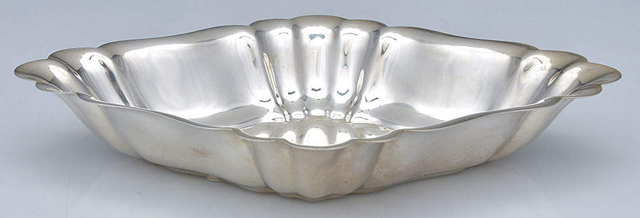 428 (Sterling, Hollowware) Hors D'Oeuvre Dish by F B Rogers-1