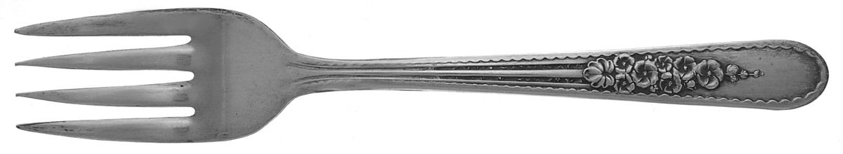 GAS1S (SILVERPLATE) Individual Salad Fork by Gailstyn-1