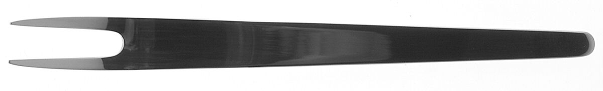 Arne Jacobsen (Stainless, Glossy) Medium 2-Tine Cold Meat Serving Fork by Georg Jensen (Denmark)-1