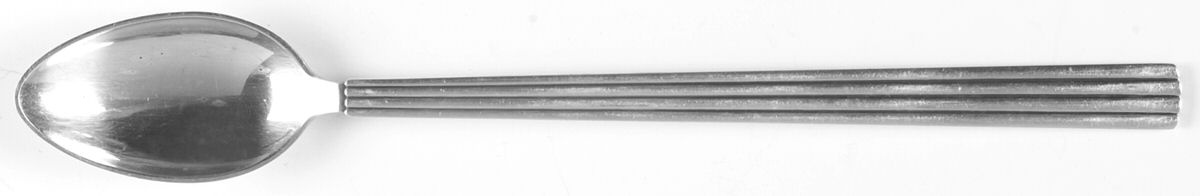 Bernadotte (Sterling, 1939) Iced Tea Spoon by Georg Jensen (Denmark)-1