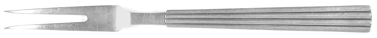 Bernadotte (Sterling, 1939) Medium 2-Tine Cold Meat Serving Fork by Georg Jensen (Denmark)-1