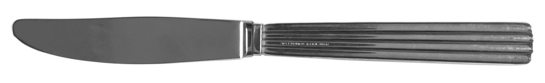 Bernadotte (Silverplate) Modern Long Handle Dinner Knife by Georg Jensen (Denmark)-1