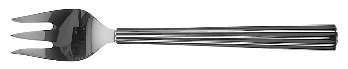 Bernadotte (Silverplate) Large Individual Solid Fish/Salad Fork by Georg Jensen (Denmark)-1