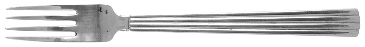 Bernadotte (Silverplate) Fork by Georg Jensen (Denmark)-1