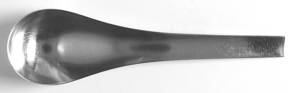 Blue Shark (Stainless) Solid Serving Spoon by Georg Jensen (Denmark)-1