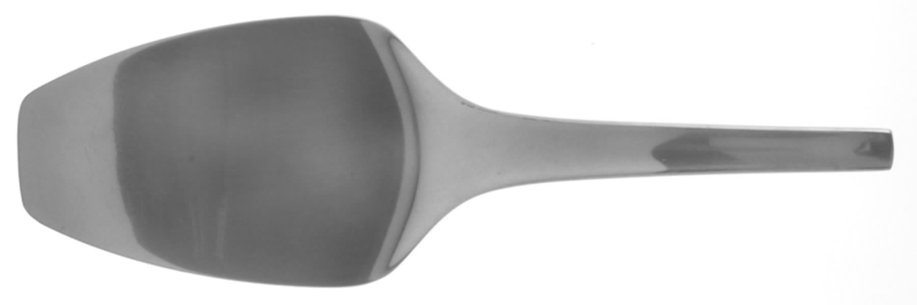 Blue Shark (Stainless) Cake Server, Solid Piece by Georg Jensen (Denmark)-1