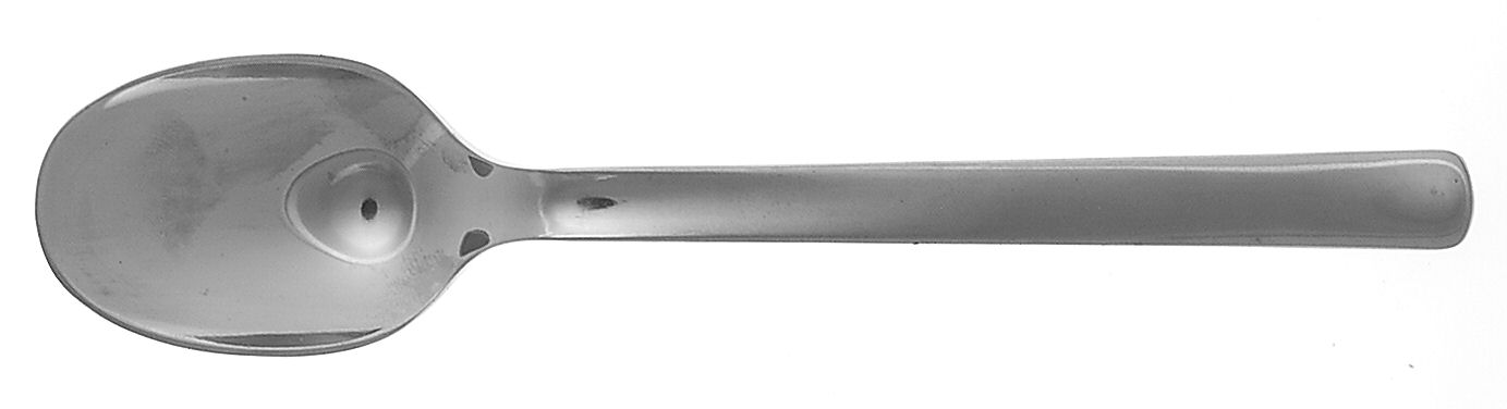 Bo Bonfils (Stainless) Dessert/Oval Soup Spoon by Georg Jensen (Denmark)-1