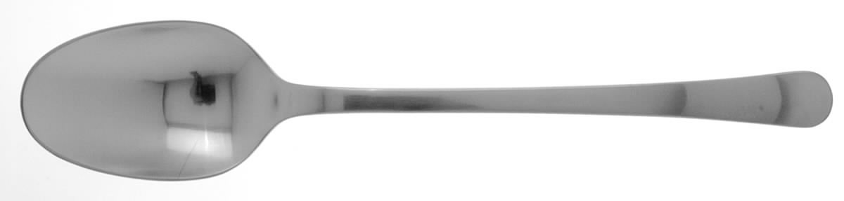 Copenhagen (Stainless) Solid Serving Spoon by Georg Jensen (Denmark)-1