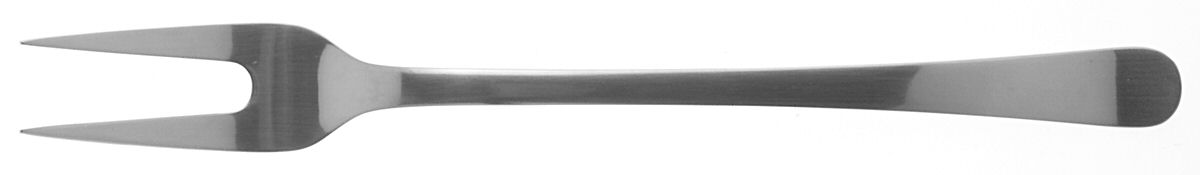 Copenhagen (Stainless) Medium 2-Tine Cold Meat Serving Fork by Georg Jensen (Denmark)-1