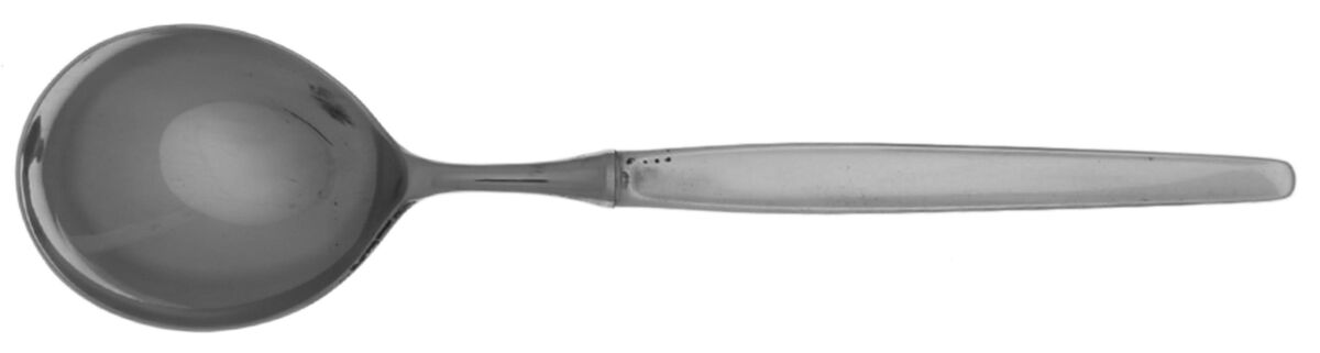 Cypress (Sterling, 1954) Salad Servng Spoon with Stainless Bowl by Georg Jensen (Denmark)-1