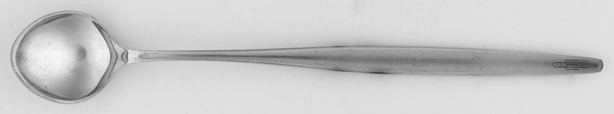 Cypress (Sterling, 1954) Iced Tea Spoon by Georg Jensen (Denmark)-1