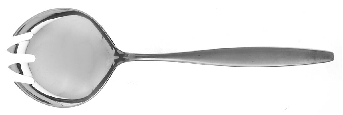 Cypress (Sterling, 1954) Large Solid Serving Fork by Georg Jensen (Denmark)-1
