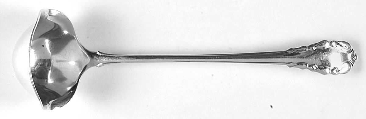 Lily of The Valley-Rose (Sterling) Ladle-Cream/Solid Piece-Small by Georg Jensen (Denmark)-1