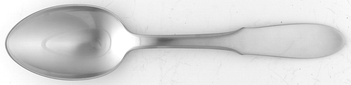 Mitra (Stainless) Place/Oval Soup Spoon by Georg Jensen (Denmark)-1