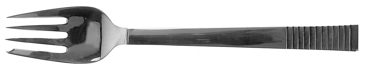 Parallel (Sterling, 1931) Individual Salad Fork by Georg Jensen (Denmark)-1