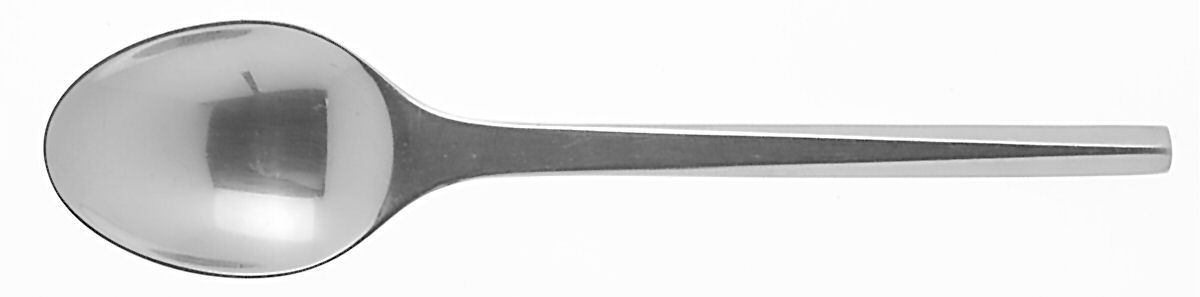 Prism (Stainless) Place/Oval Soup Spoon by Georg Jensen (Denmark)-1