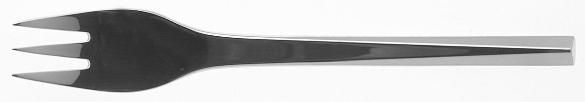 Prism (Stainless) Pastry Fork by Georg Jensen (Denmark)-1