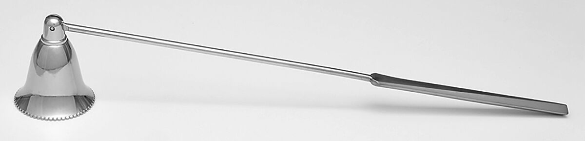 Prism (Stainless) Candle Snuffer with Stainless Bowl HC by Georg Jensen (Denmark)-1