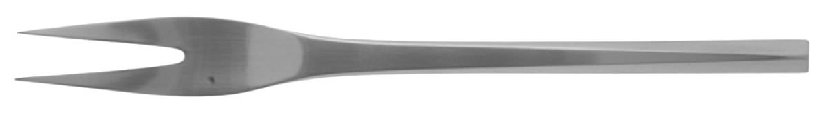 Prism (Stainless) Medium 2-Tine Cold Meat Serving Fork by Georg Jensen (Denmark)-1