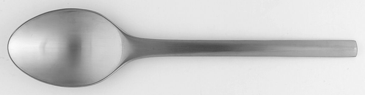 Prism (Stainless) Dessert/Oval Soup Spoon by Georg Jensen (Denmark)-1