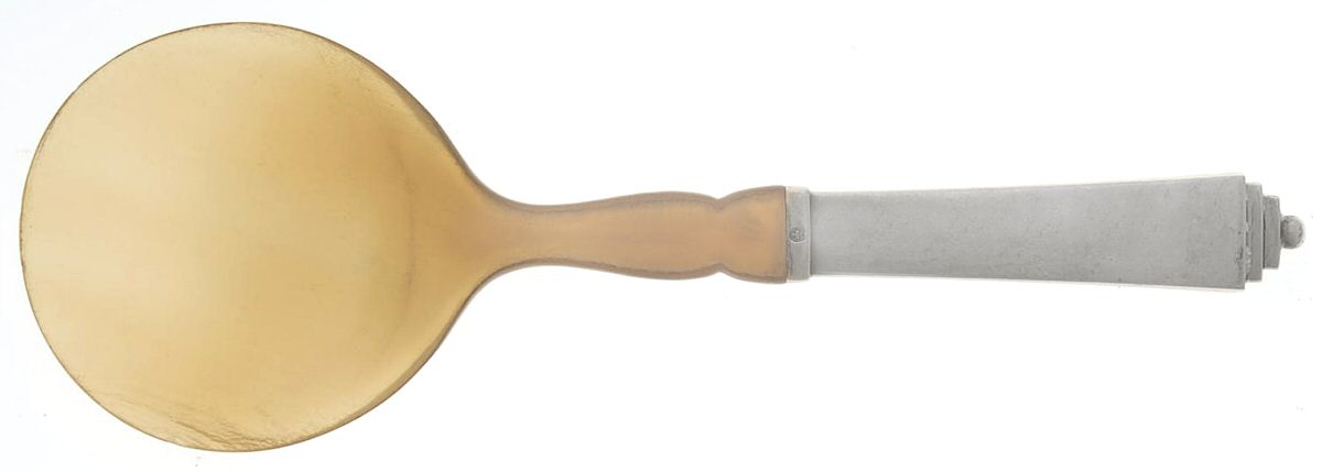 Pyramid (Sterling, 1927) Horn Blade Tomato Server by Georg Jensen (Denmark)-1